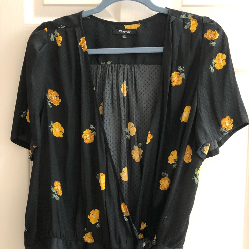 Wrap blouse